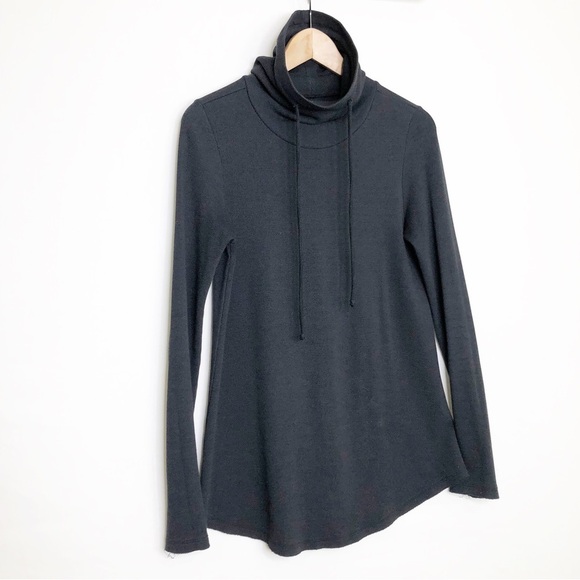 Southcott dark grey Waffle knit, call Nick drawstring pull over - Picture 9 of 9